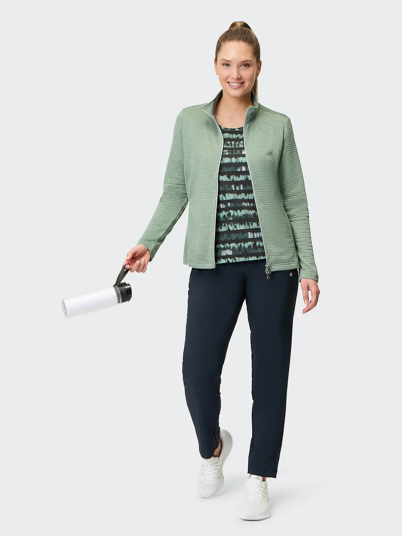 JOY SPORTSWEAR | Damen Fitnessjacke Peggy | olive